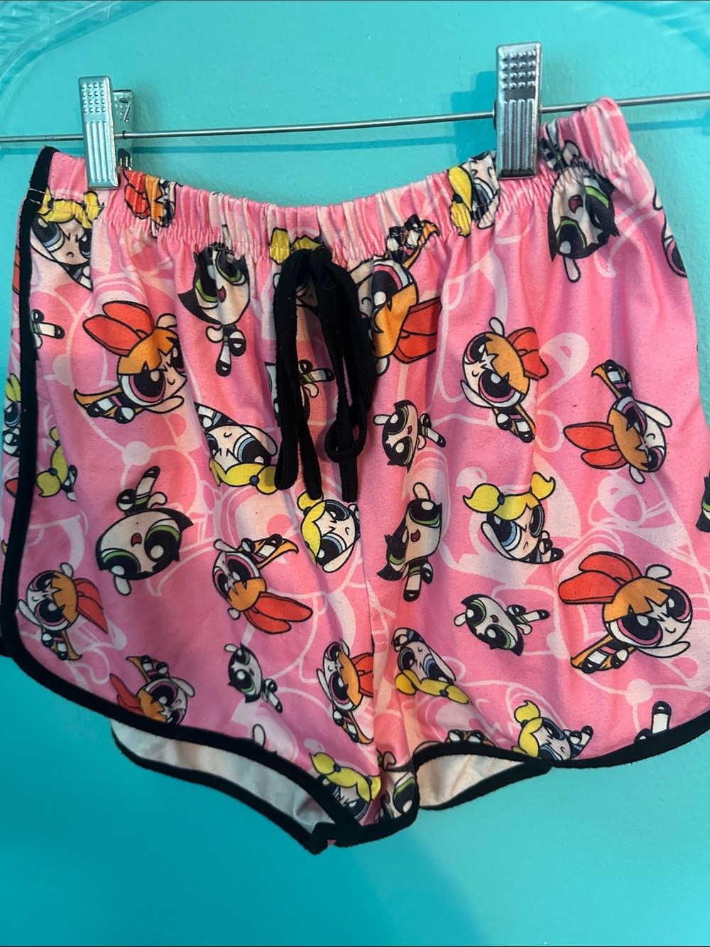 ROMWE The PowerPuff Girl Sports Bra Casual Shorts Set S - Picture 4 of 8